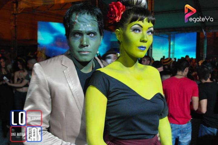 Foto 35 de Lolas Halloween 2015 en Lolas Club Menga Cali, Cali