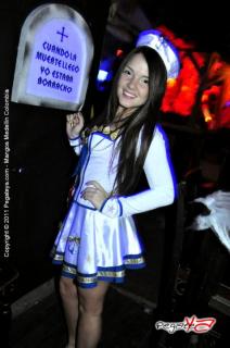 Foto 26 de Mangos Halloween 2011 en Discoteca Mangos Medellin, Medellín