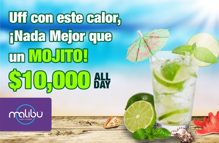 Martes de Mojitos!! a $10,000