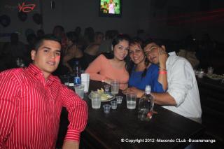 Foto 10 de Sabado 08 de Septiembre 2012 en Discoteca Macondo Club Bucaramanga, Bucaramanga