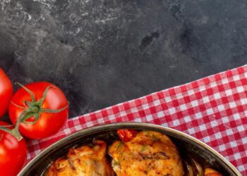 Cómo preparar Pechuga de pollo con papas en sartén